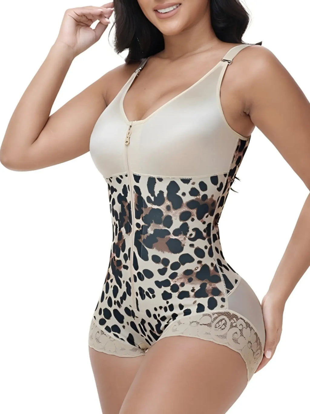 Colombian Faja Women'S Hip Lift & Abdominal Control Full Body Shaper, Adjustable Straps, High Compression Tummy Tuck, Suitable for Training & Gym Exercises, Shapewear, Hip Compression Shapers