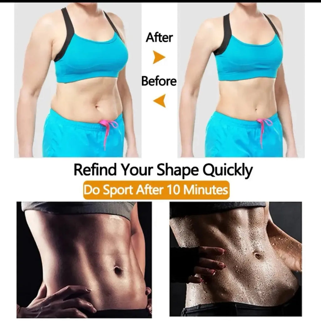 Sweat Belt Weight Loss Body Shaper Breathable Comfortable Cotton Multipack